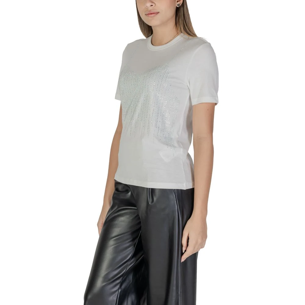 Only Katoenen Tops & T-shirt Collectie White Dames
