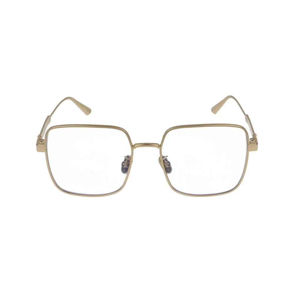 Dior Glasses, Female, 55 Mm, Stylish Woman Eyeglasses With Cannage Pattern Yellow