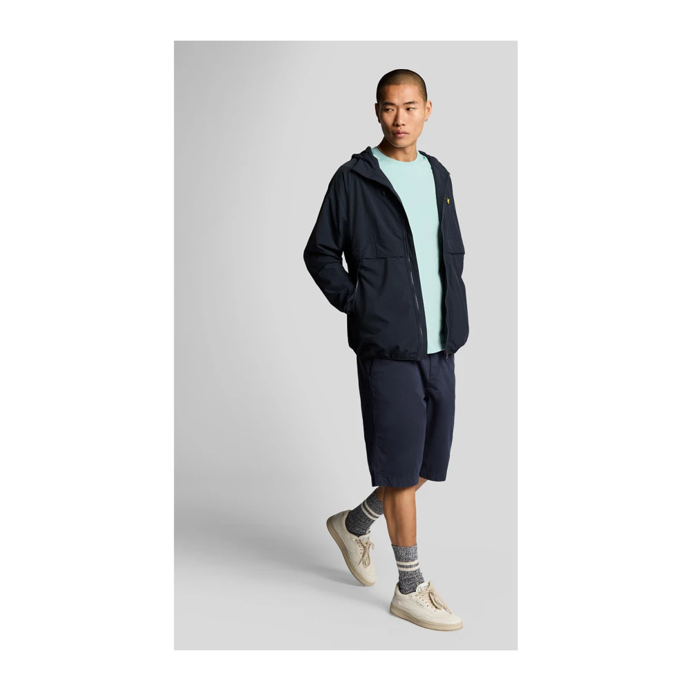 Lyle & Scott Shorts Chino Short Blue Heren