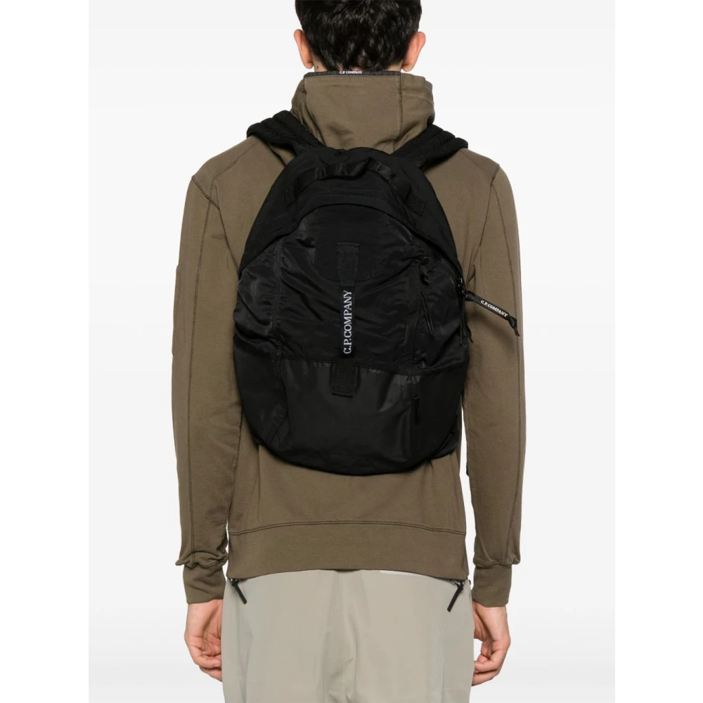 C.P. Company Stijlvolle Bucket Bag & Rugzak Black Heren