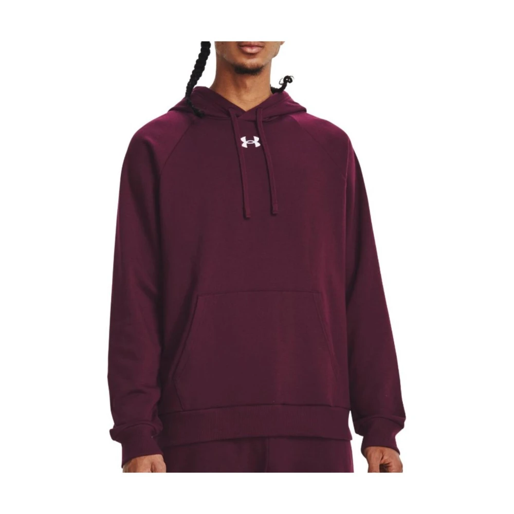 Under Armour Fleece Hoodie voor rivalen Red Heren