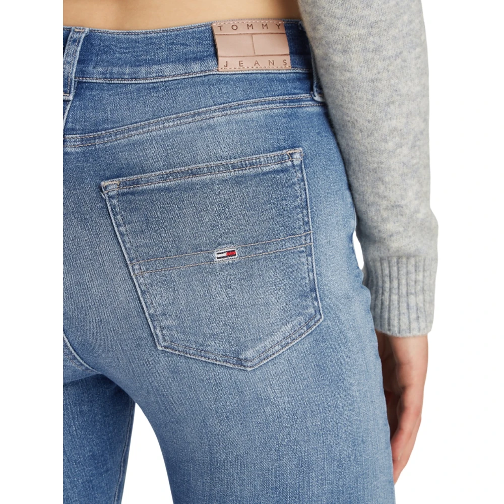 Tommy Jeans Vintage Skinny Fit Blauwe Jeans Blue Dames