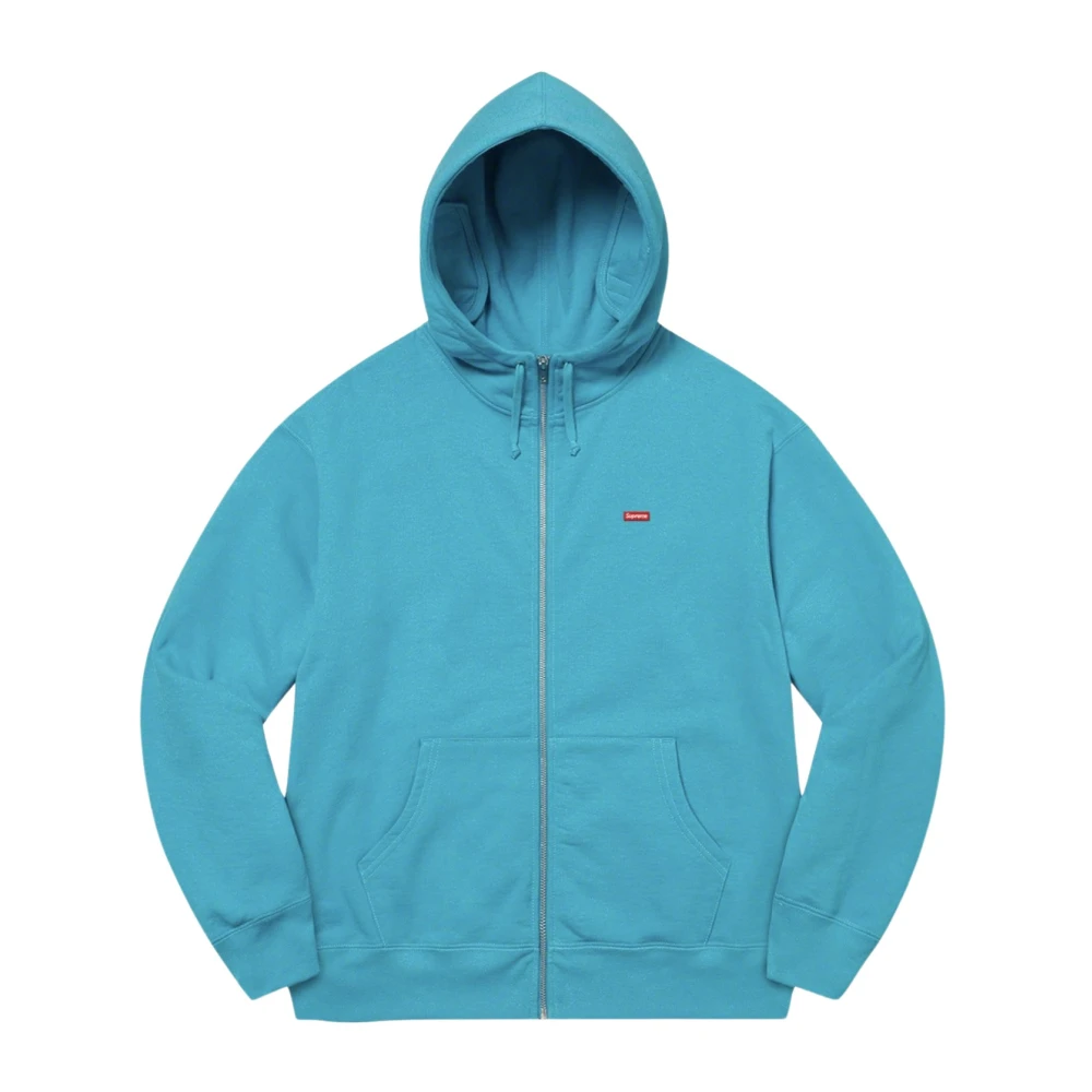 Supreme Beperkte oplage capuchontrui Cyan Blue Heren