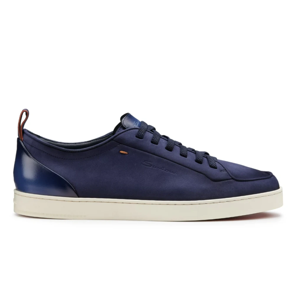 Santoni Montecarlo Sneaker Heren Schoenen Blauw