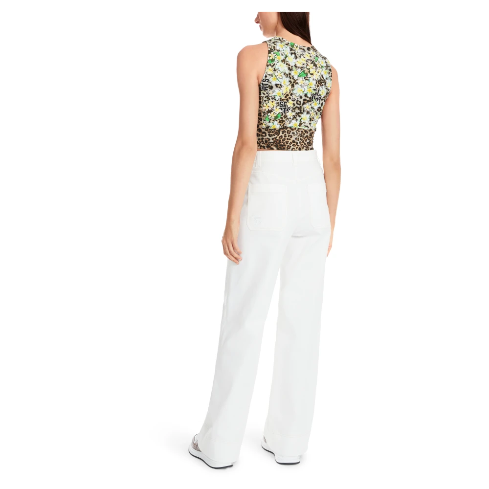 Marc Cain Luipaardprint Top Multicolor Dames