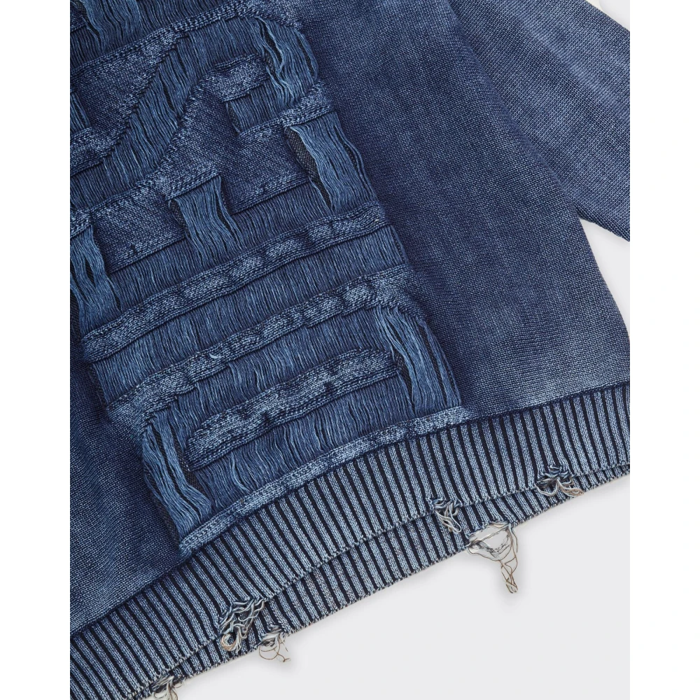 Diesel Blauwe Rottissimo Trui Blue Heren
