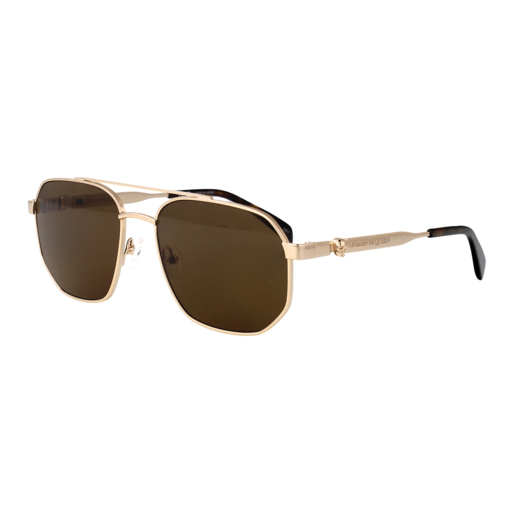 Alexander Mcqueen Men's Yellow Am0458s Sunglasses