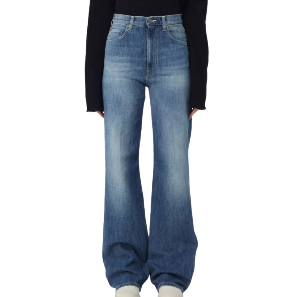 Dondup Blauwe Stijlvolle Broek Blue Dames