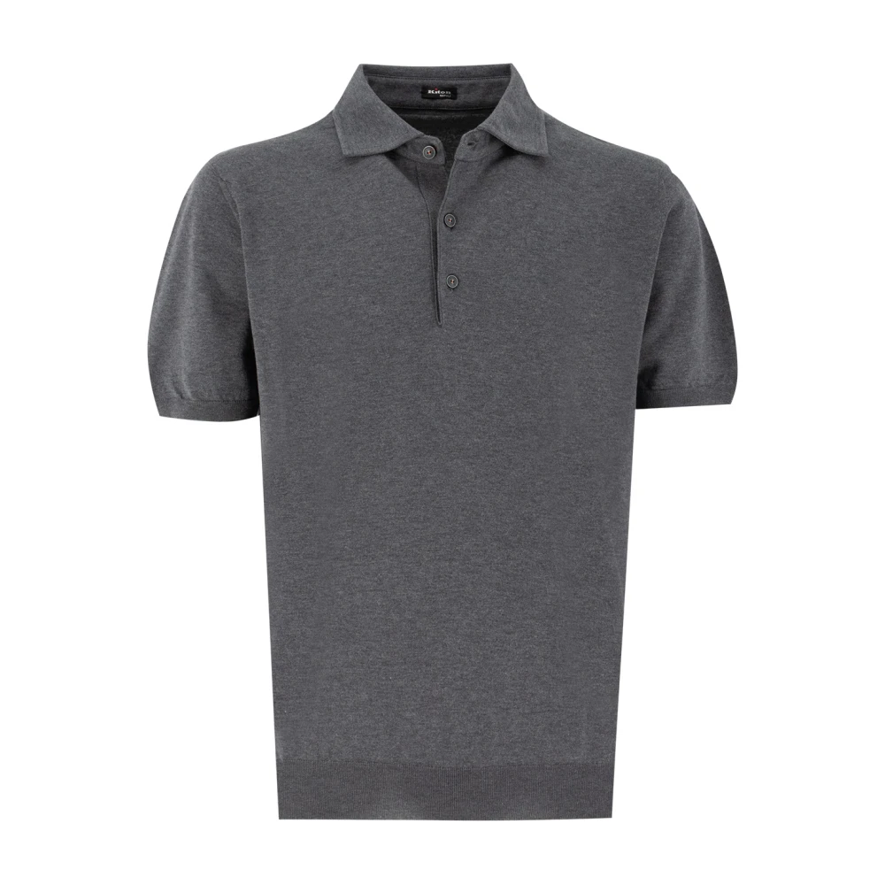 Kiton - Tops > Polo Shirts - Gray - Kiton - Modalova