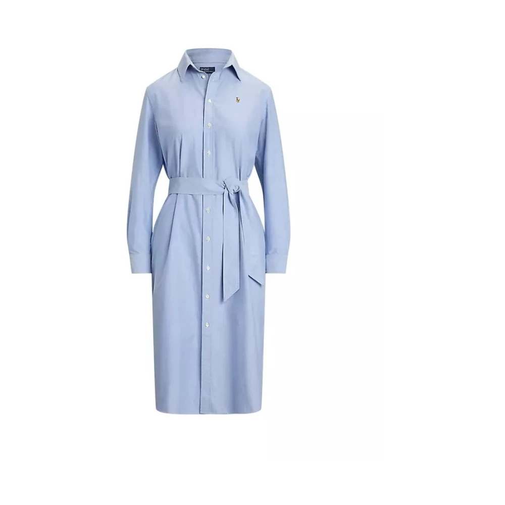 Polo Ralph Lauren Kvinno Blå Klänningar Dam, S, Elegant Klänning För R
