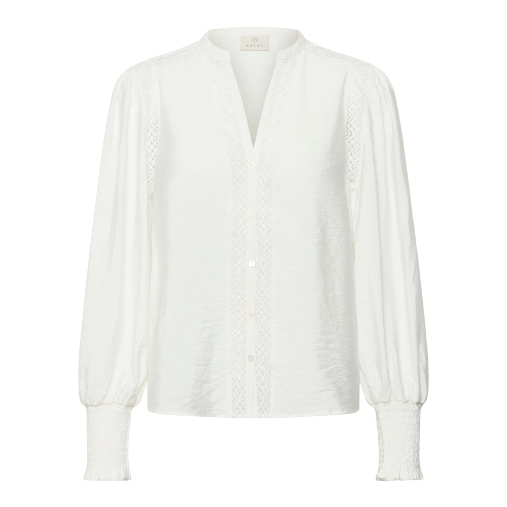 Kaffe Donna Blanc Blusa Da Delia - Immagine 2