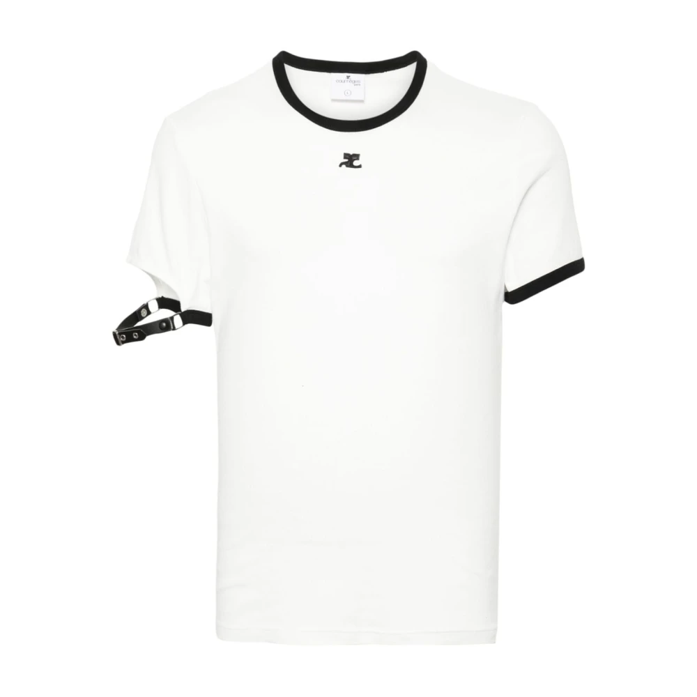 Courrèges T-Shirts White Heren