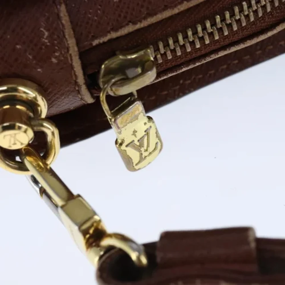 Louis Vuitton Vintage Pre-owned Canvas clutches Brown Dames