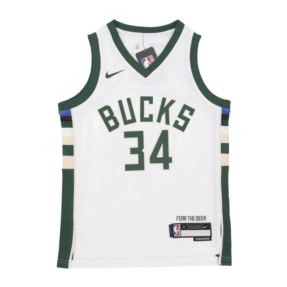 Nike Giannis Antetokounmpo Basketball Tank Top White Heren