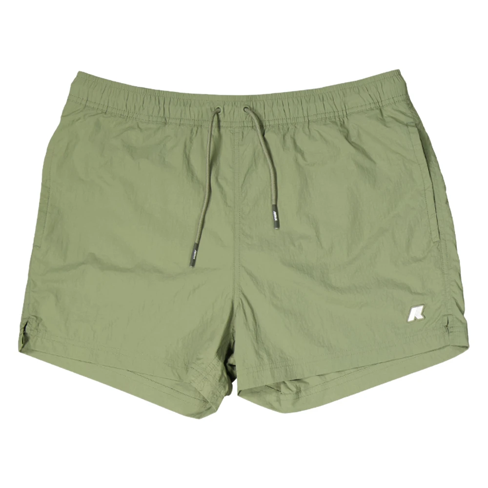 K-Way Uomo Verde - Hazel Beach Costumi Primavera-Estate 2025 - Swimwear - M