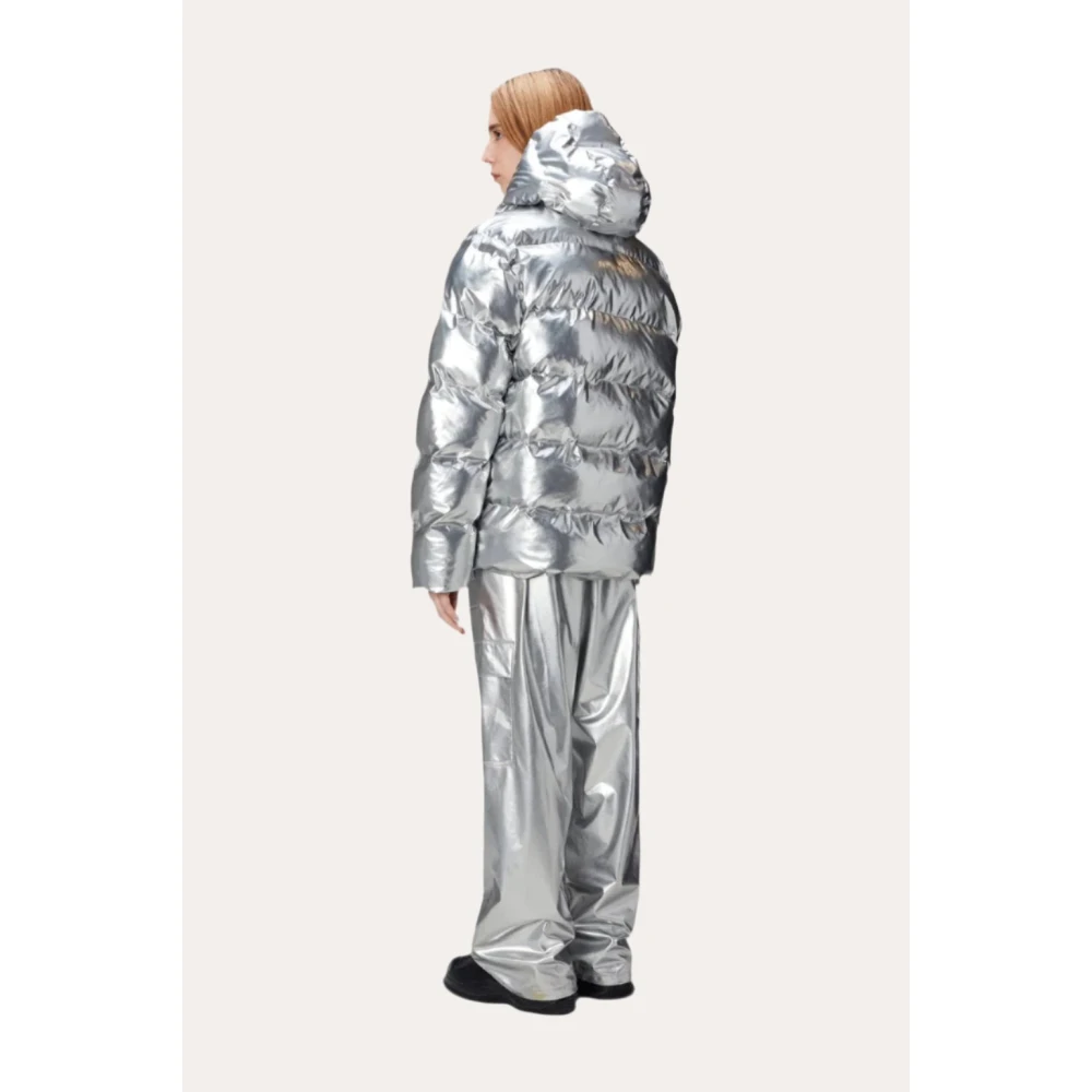 Rains Waterdichte Winter Puffer Jas Gray Dames