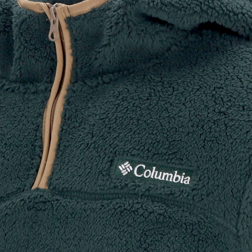 Columbia Sherpa Anorak Pullover Ancient Fossil Green Heren