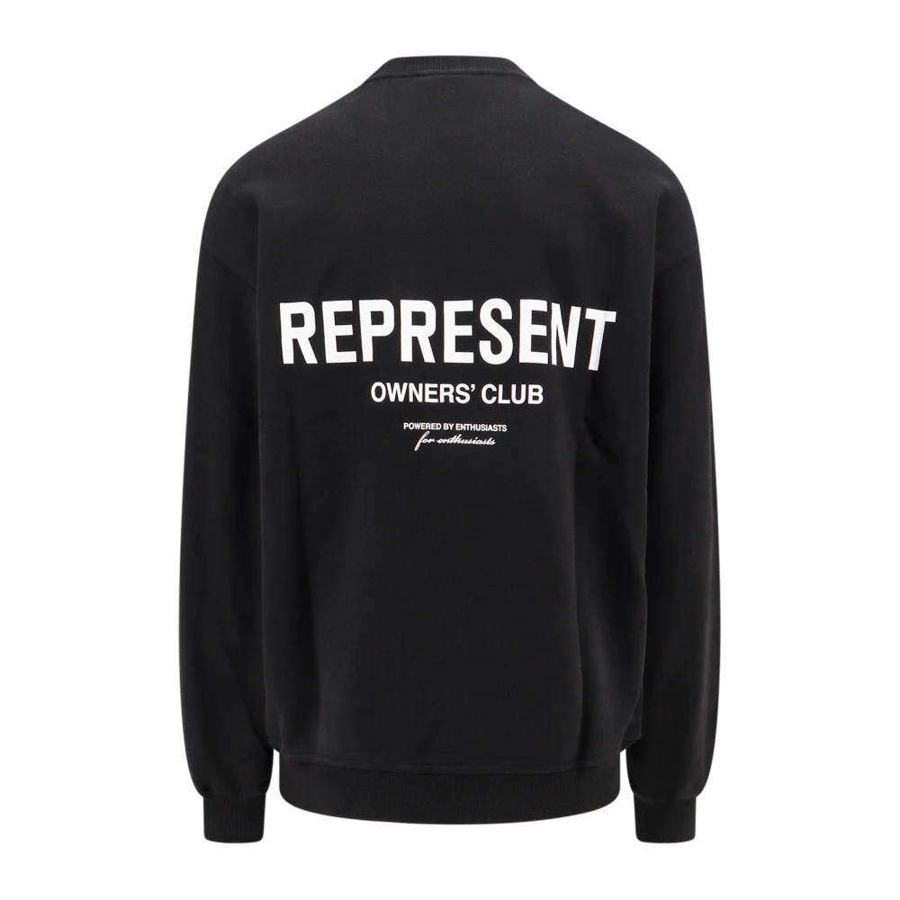 Represent Owners Club Katoenen Sweatshirt Black Heren