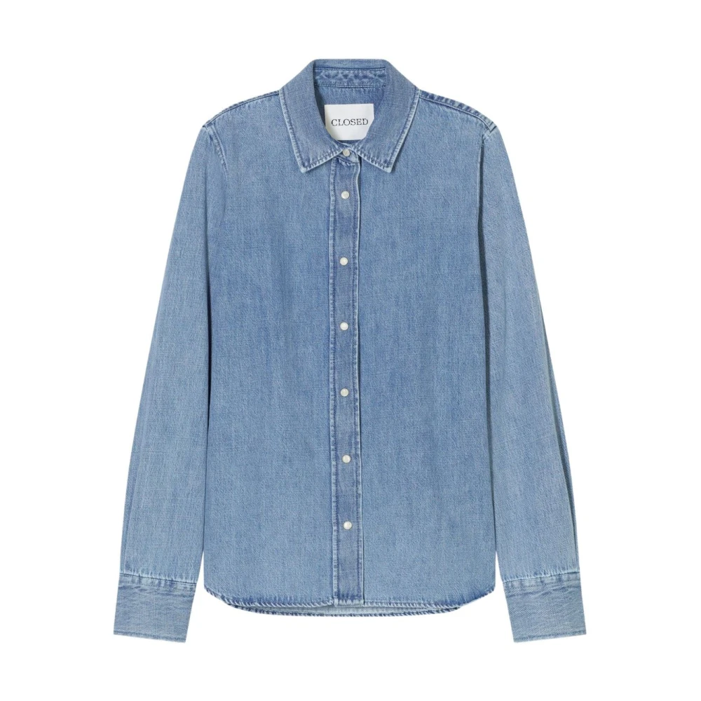 Closed Women's Blue Shirts, M, Denim Shirt