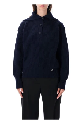 Cashmere Rib Turtle Neck Jumper