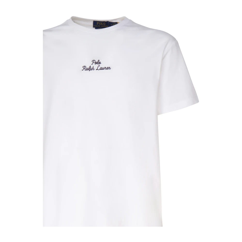 Polo Ralph Lauren Witte T-shirts en Polos met 98% Katoen White Heren