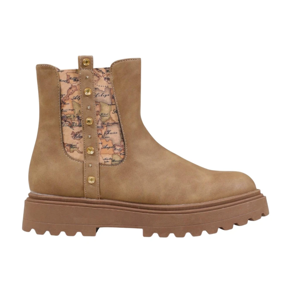 Alviero Martini 1A Classe Beige Chelsea Boots, Female, 2 Uk, Ankle Boots