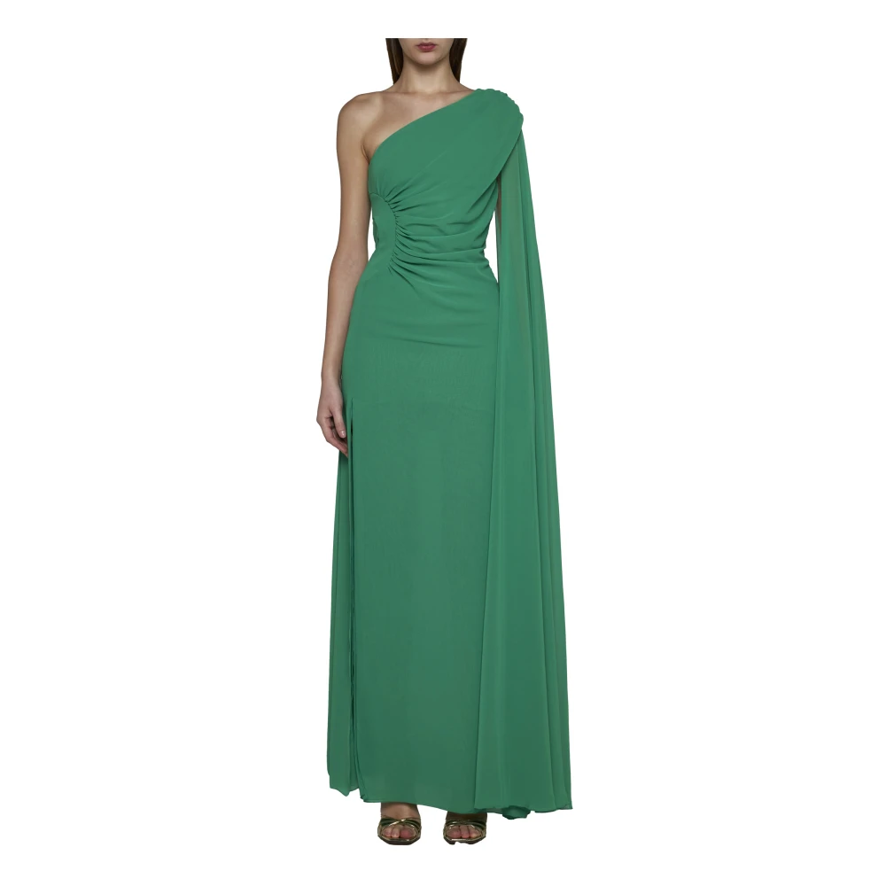 Blanca Vita Bosgroene Een-Schouder Feestjurk Green Dames