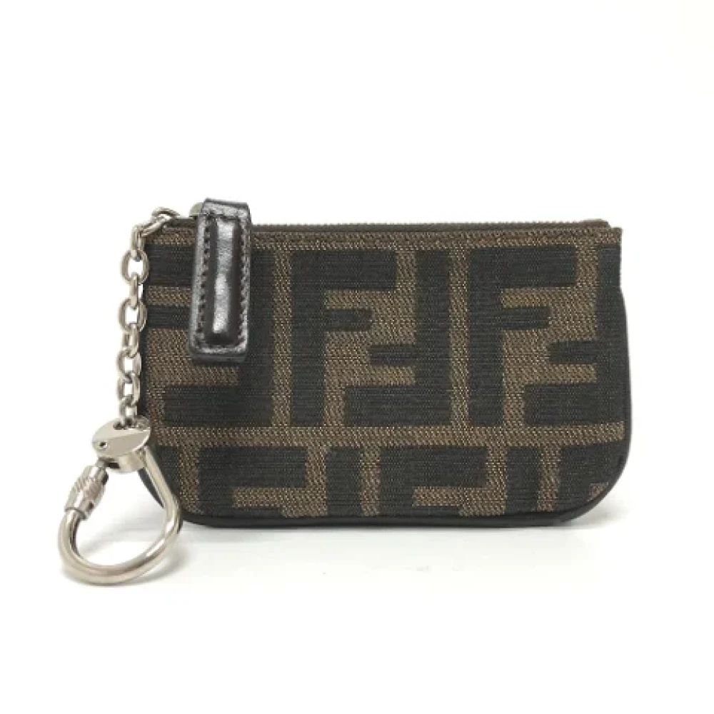 Fendi Vintage Pre-owned Leather wallets Brown Dames