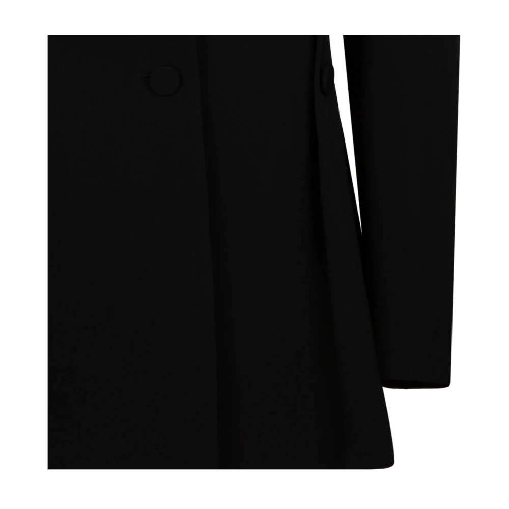 Givenchy Zwarte Virgin Wool Blazer van Black Dames