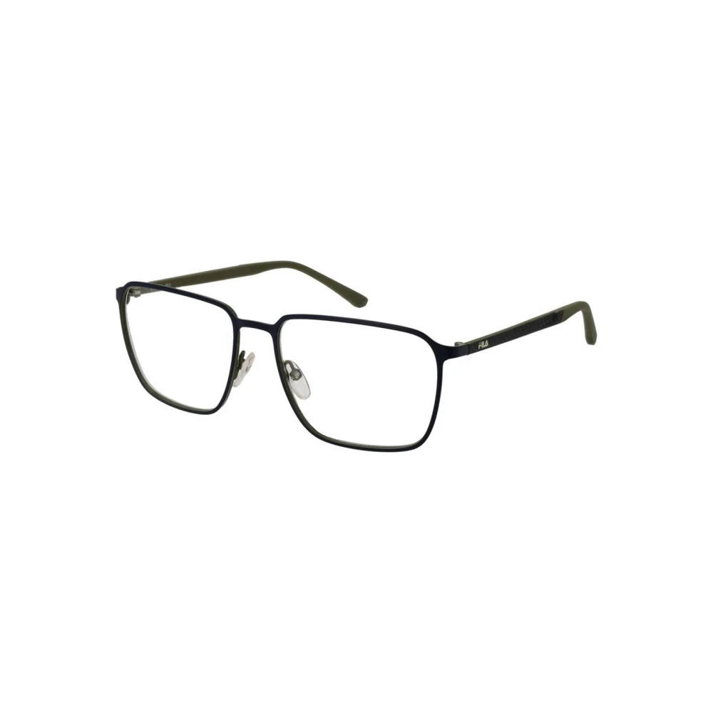 Fila Men's Multicolor Glasses, One Size, Rectangle Eyeglasses