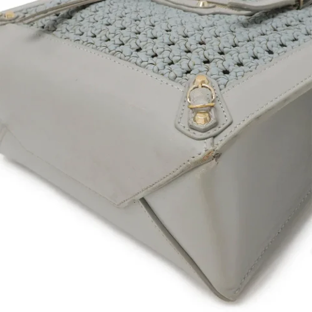 Balenciaga Vintage Pre-owned Fabric balenciaga-bags Gray Dames