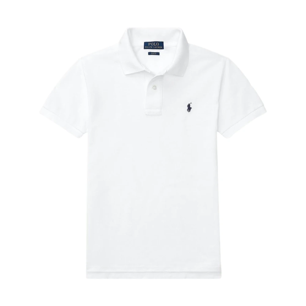 Polo Ralph Lauren Boys White Slim Fit Polo Shirt