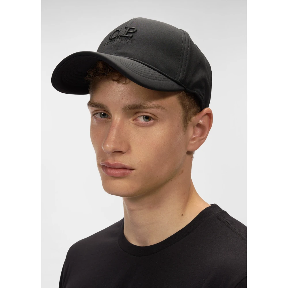 C.P. Company Waterbestendige Zwarte Polyester Pet Black Heren