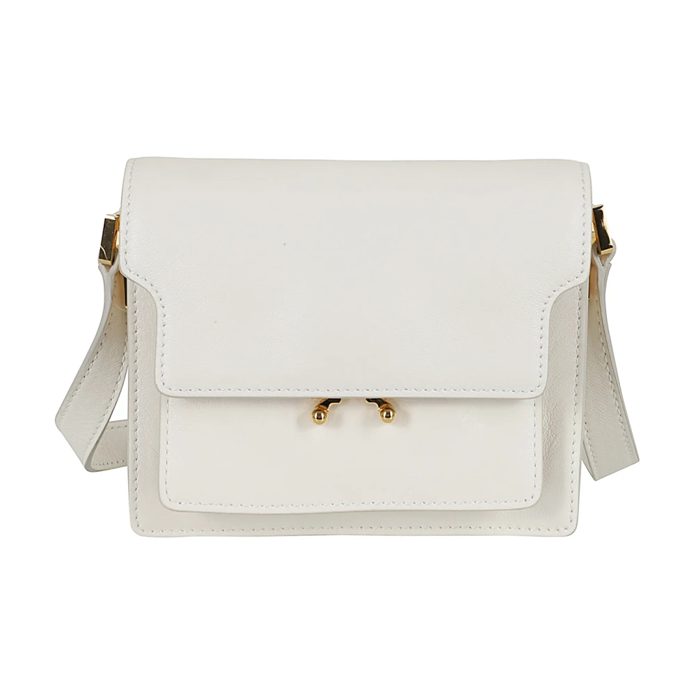 Marni Stijlvolle Schoudertas White Dames
