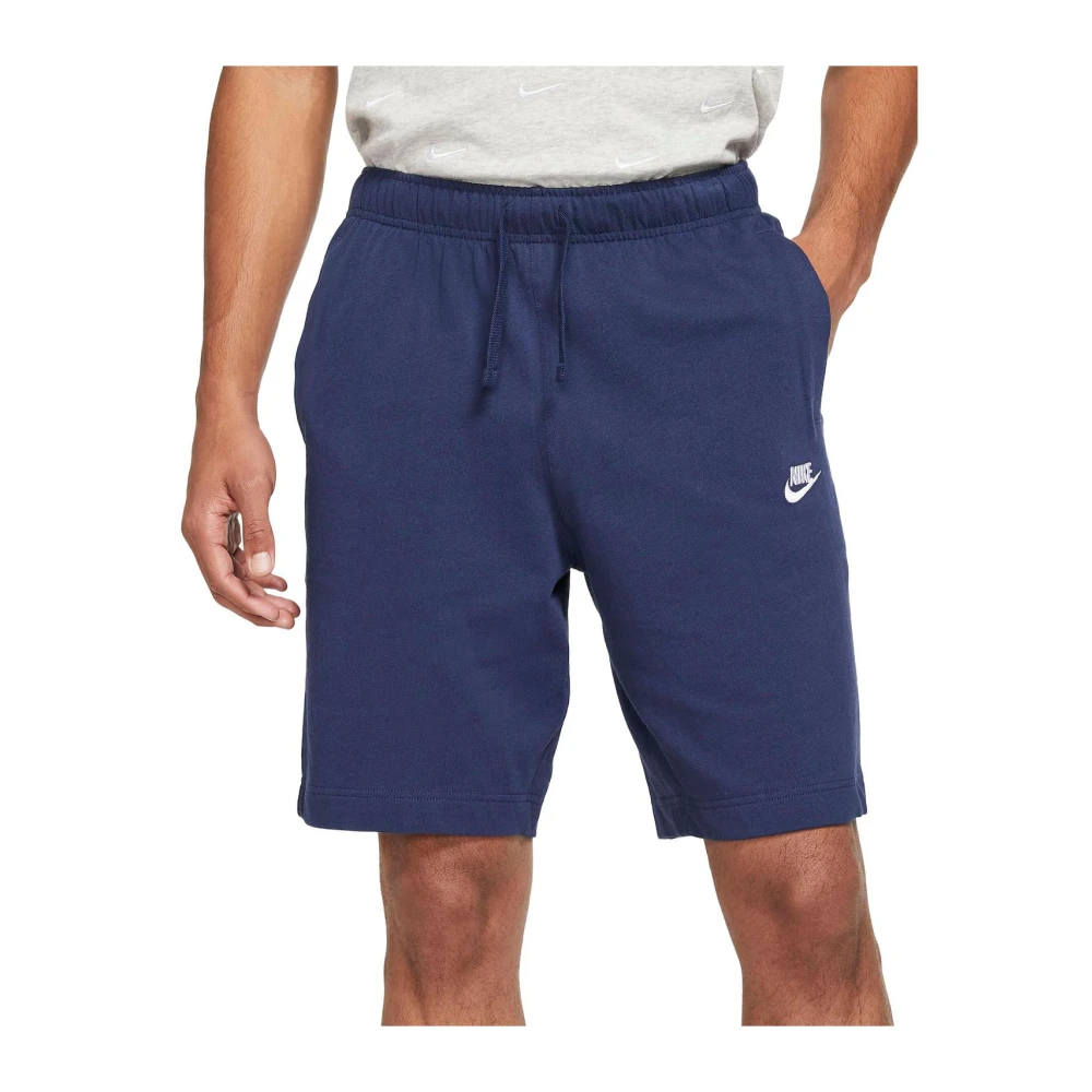 Nike Blå Club Fleece Shorts Blue, Herr