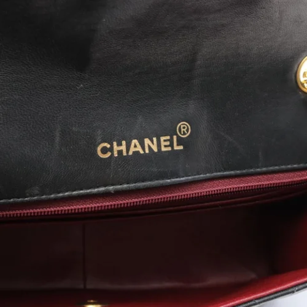 Chanel Vintage Pre-owned Leather chanel-bags Black Dames