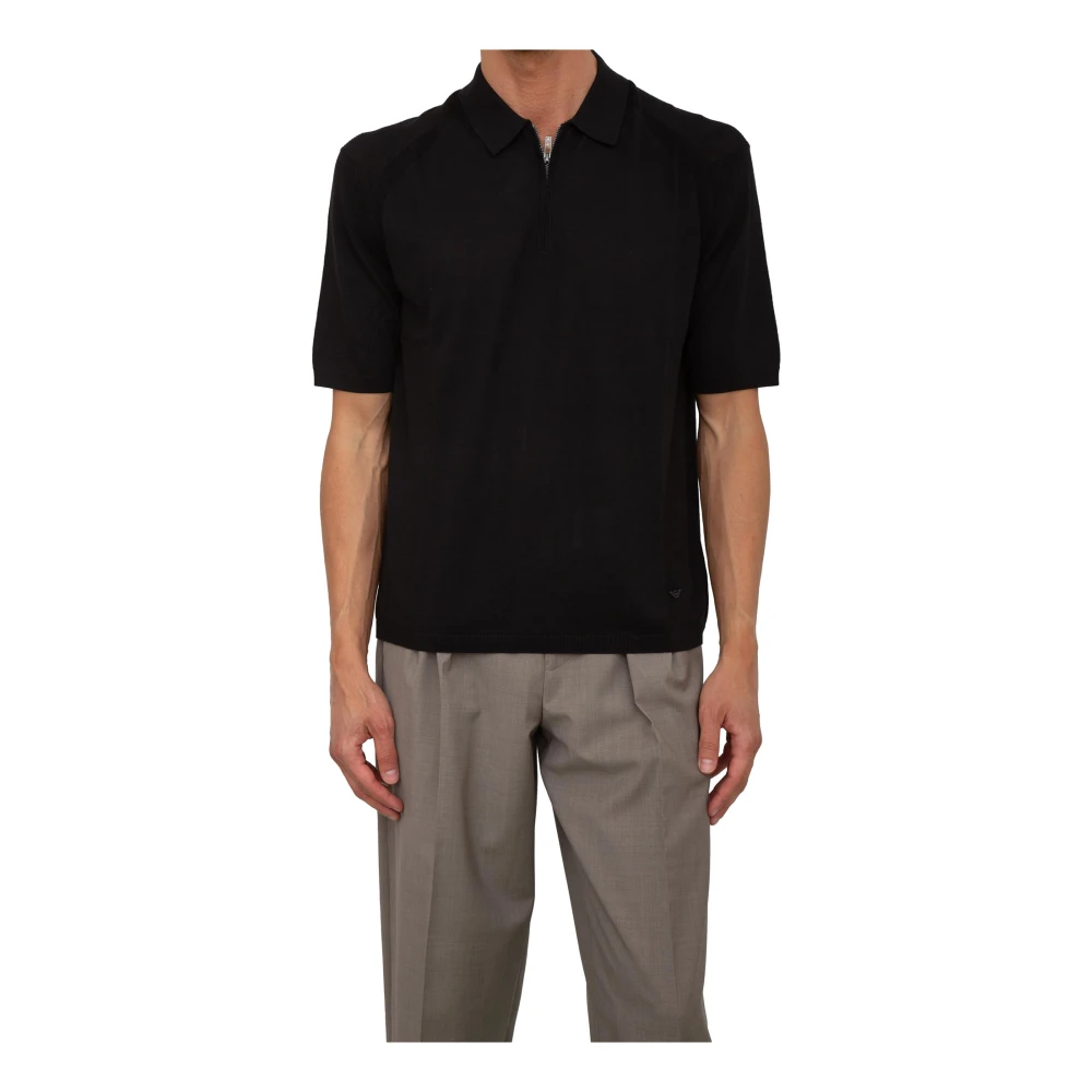 Emporio Armani Uomo Nero Top, 2XL, New,