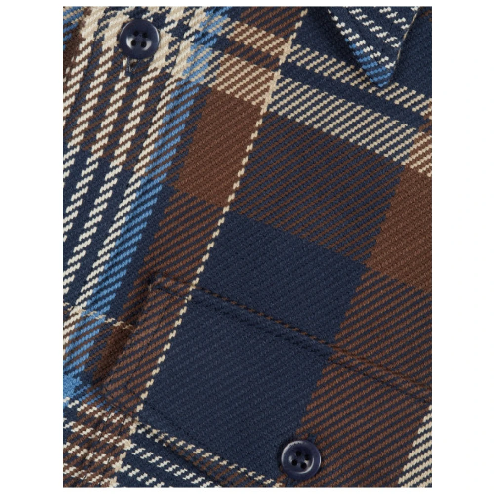 Gant Geruite Twill Overhemd Multicolor Heren