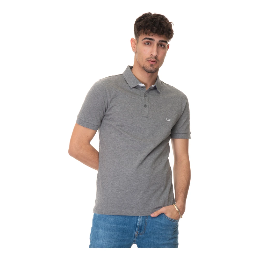 Fay - Tops > Polo Shirts - Gray - Fay - Modalova