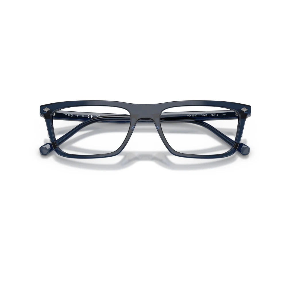 Vogue Unisex Blue Glasses, 55 Mm, Vo5686 Optical Frame