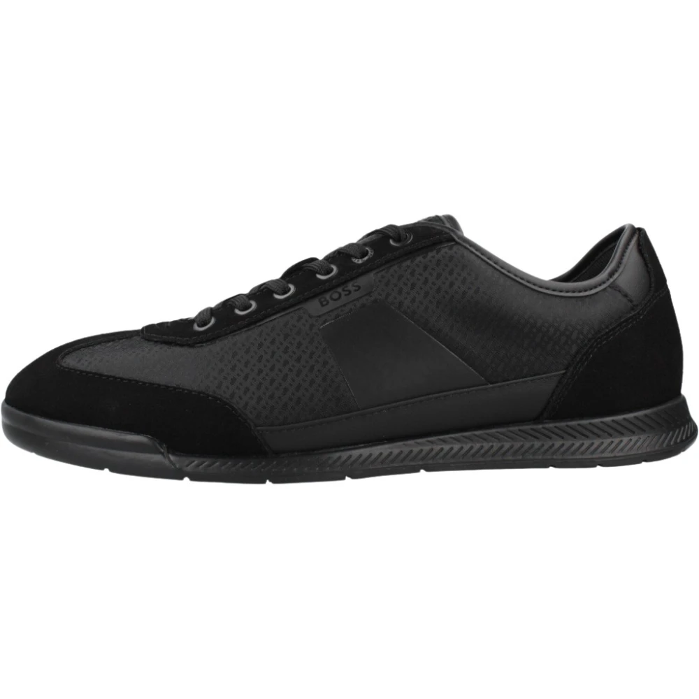 Hugo Men's Black Nitan Lowp Nymn - Sneakers - 7 Uk - Shoes
