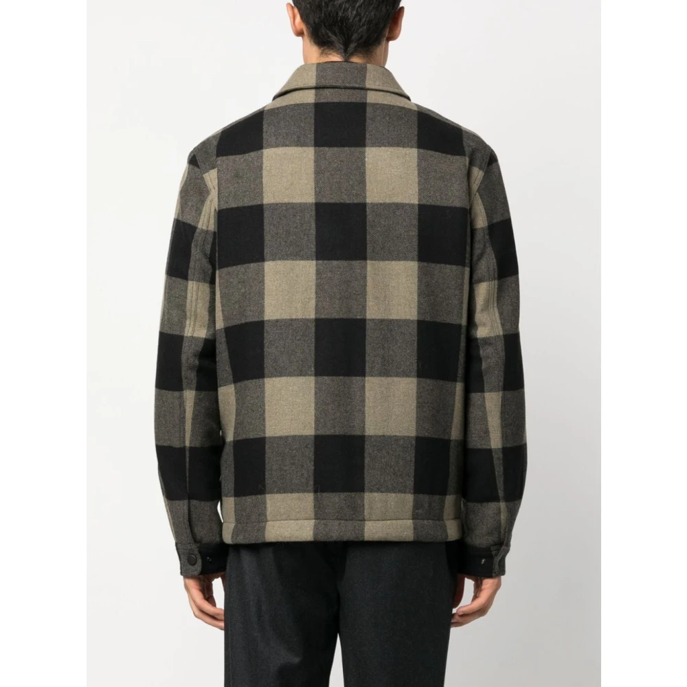 Woolrich Groene Parka Jas voor Heren Green Heren