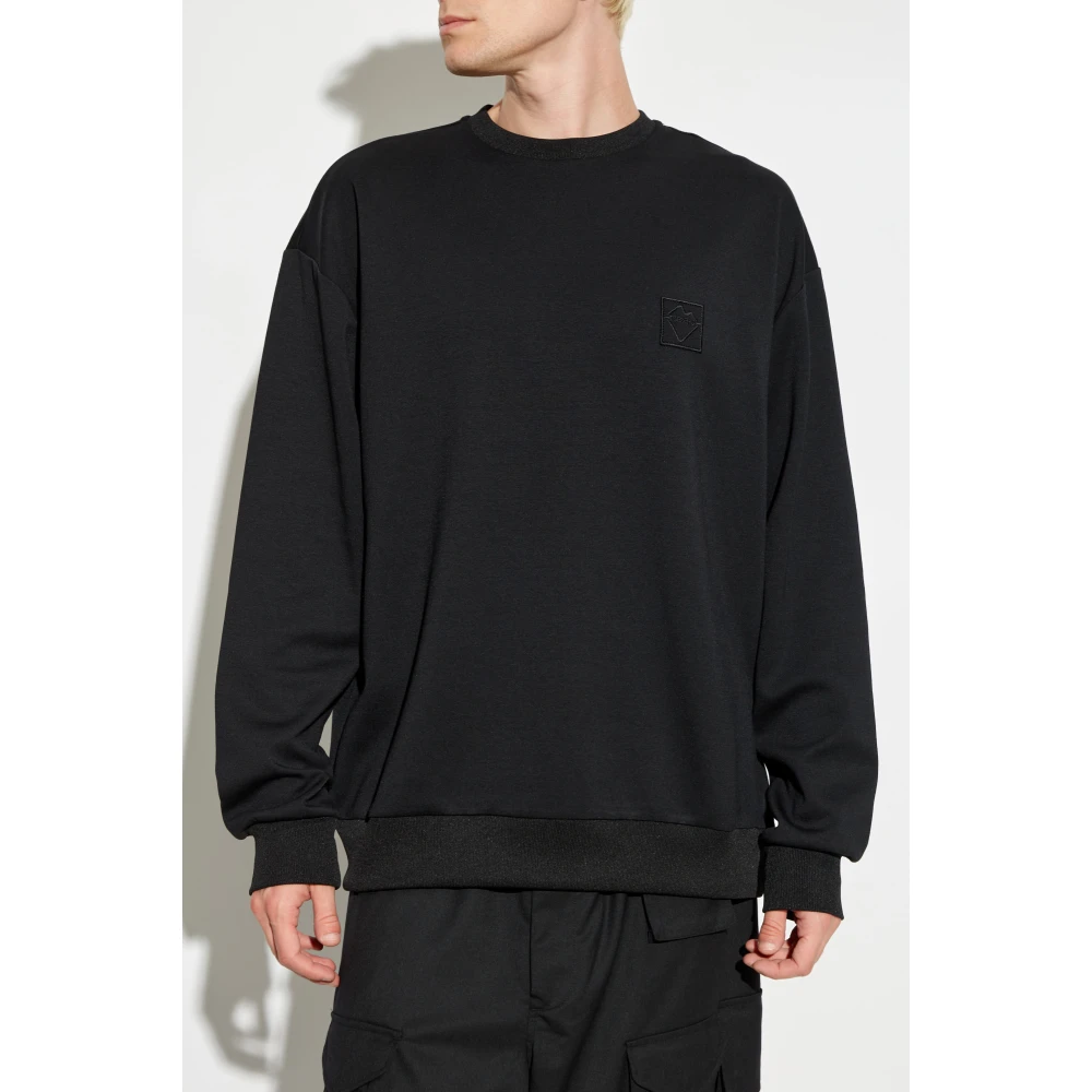 Iceberg Sweatshirt met logo Black Heren