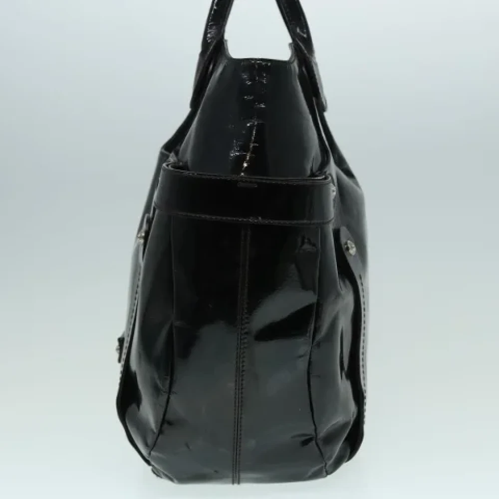 Salvatore Ferragamo Pre-owned Leather handbags Black Dames