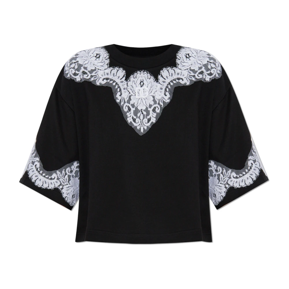 Dolce & Gabbana Damen Schwarz Oberteile, K, Sgröße: