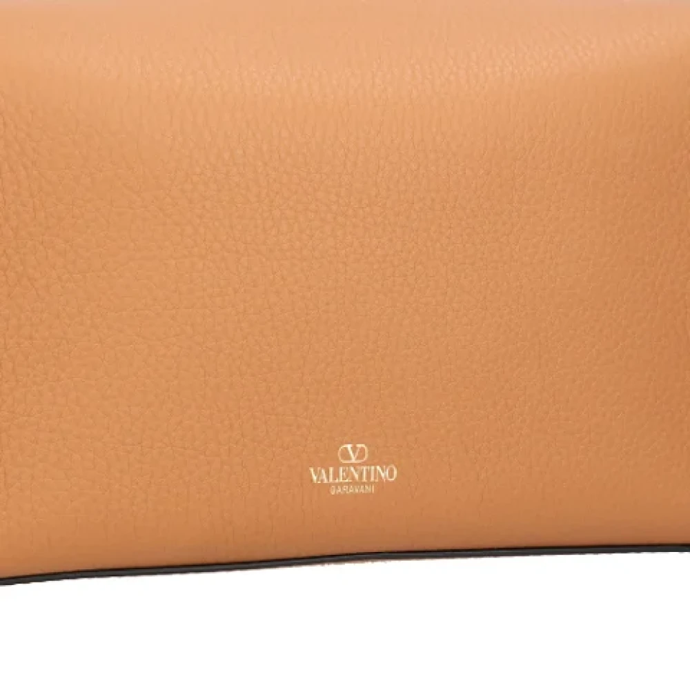 Valentino Leather shoulder-bags Brown Dames