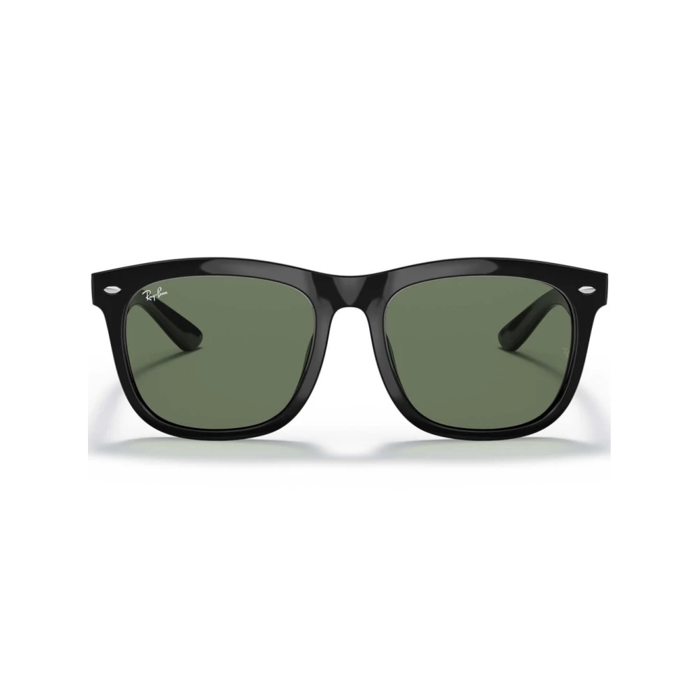 Ray-Ban Sunglasses - Black Frame Green Lenses 57-19, RB4260D - Image 4