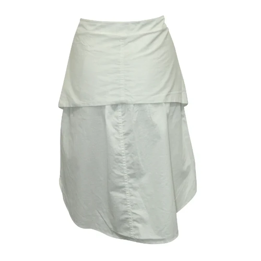 Alexander Wang Pre-owned Cotton bottoms White Dames