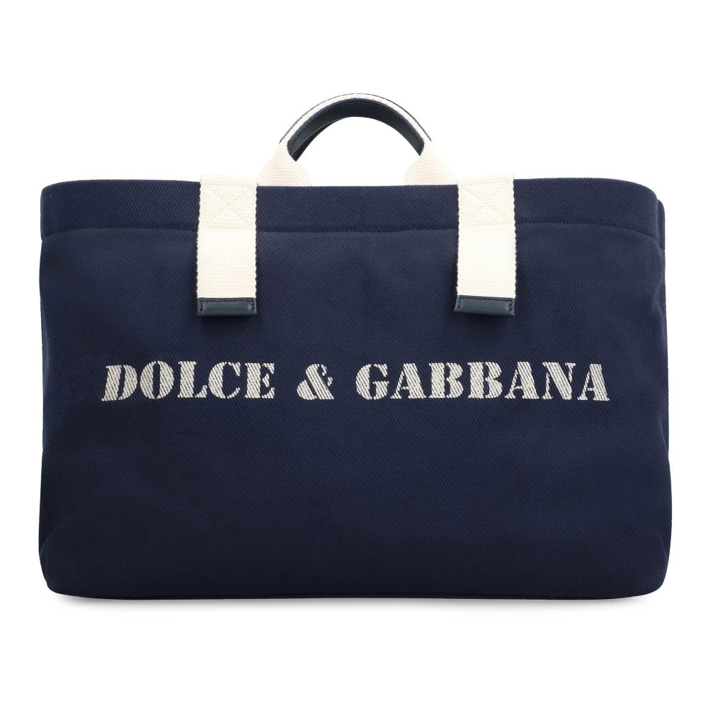 Dolce & Gabbana Tote Bags Blue Heren