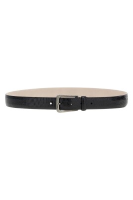 ceinture-en-cuir-noir-avec-boucle-ornee